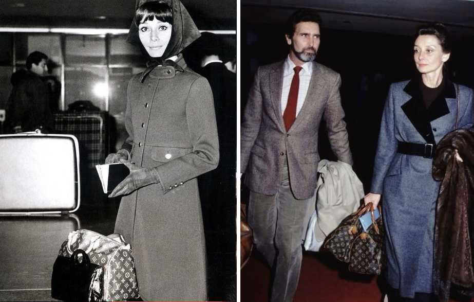 Montagem de fotos da A atriz Audrey Hepburn, a eterna Bonequinha de Luxo.