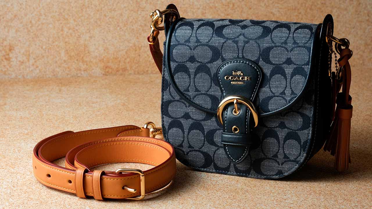 Foto de Bolsa Coach, uma das principais marcas americanas de bolsas de luxo.