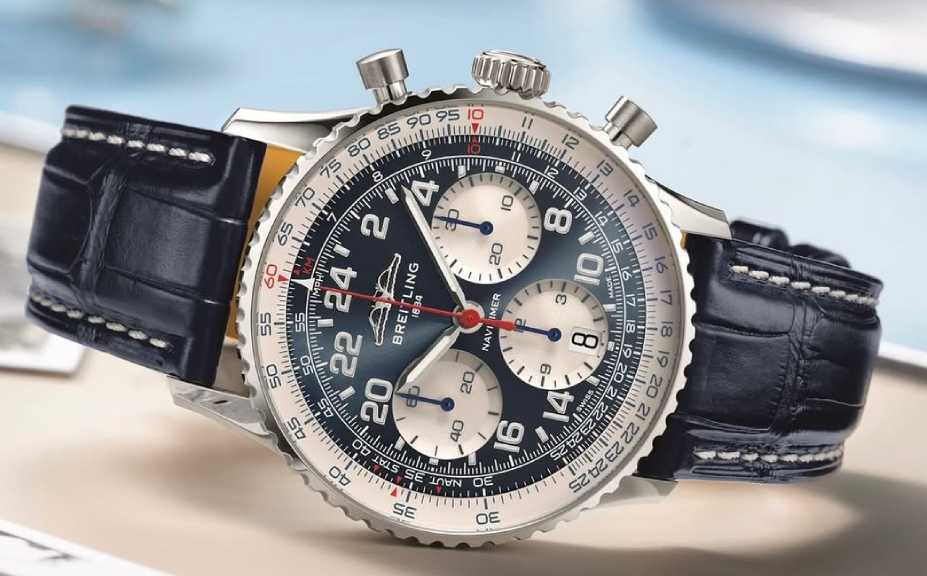 Foto do Relógio Breitling Navitimer B02 Cosmonaute Scott Carpenter Centenary Edition.