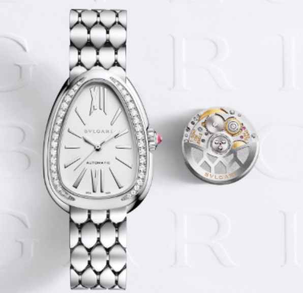Foto do relógio da Bulgari, modelo Serpenti, nova edição do ano de 2025.