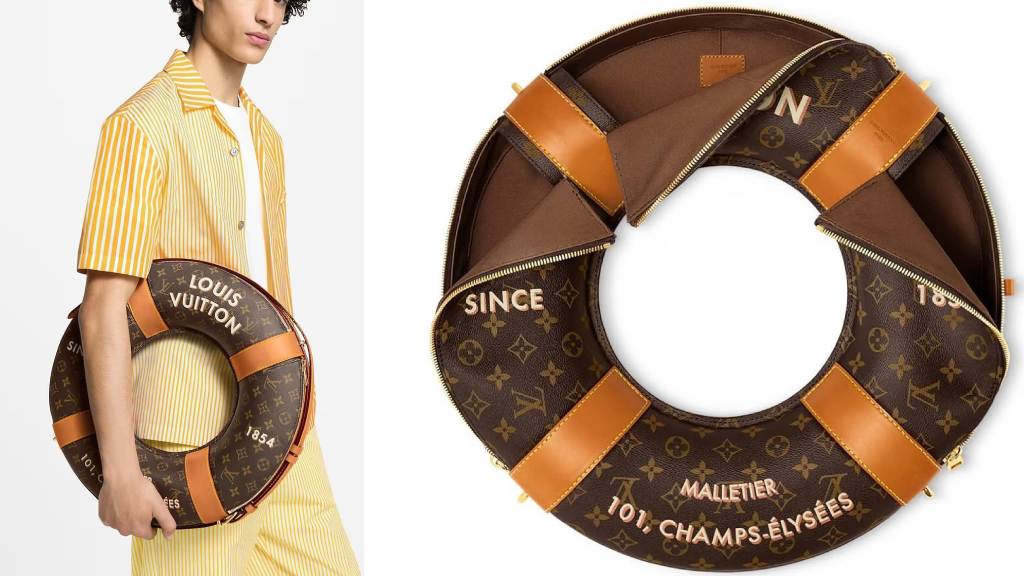 Fotos da Bolsa Louis Vuitton a Lifebuoy.