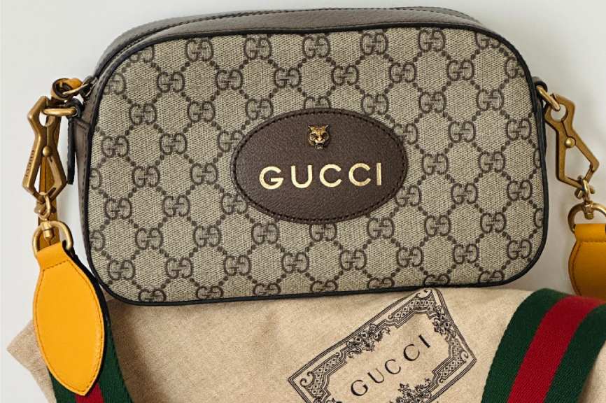 Foto de uma das bolsas gucci perfeitas para usar no inverno.