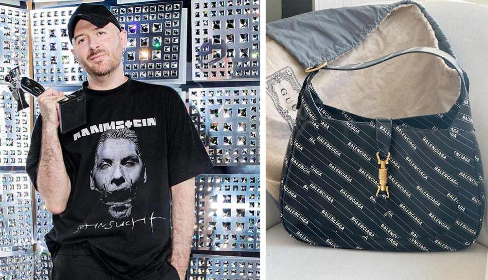 Montagem de fotos do estilista Demna que fará sua estreia na Gucci em setembro de 2025.
