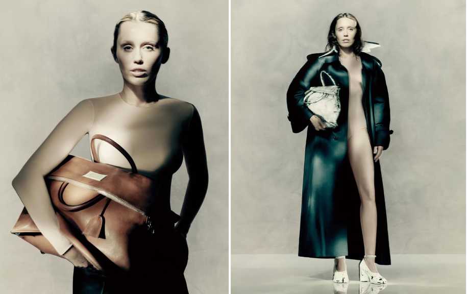Fotos da nova campanha da Maison Margiela com a cantora, compositora e atriz Miley Cyrus.