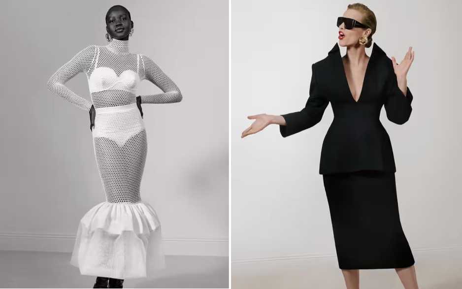 Montagem de fotos da Nova Campanha Givenchy Fall/Winter 2026.