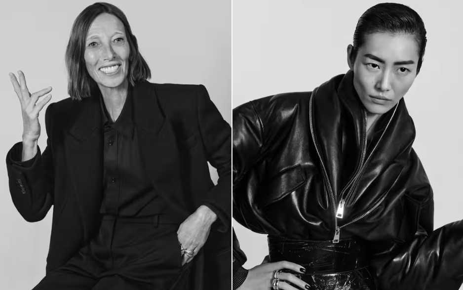 Montagem de fotos da Campanha da Givenchy por Sarah Burton.