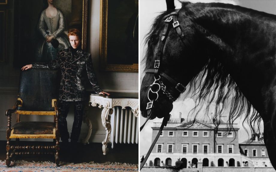 Montagem de fotos da nova campanha da Burberry Inverno 2025.