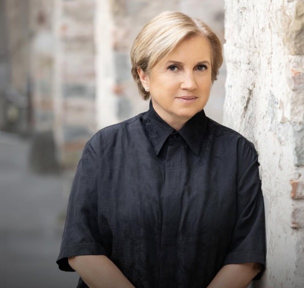 Foto de Silvia Venturini Fendi que deixa o cargo de diretora criativa da marca que leva seu sobrenome.