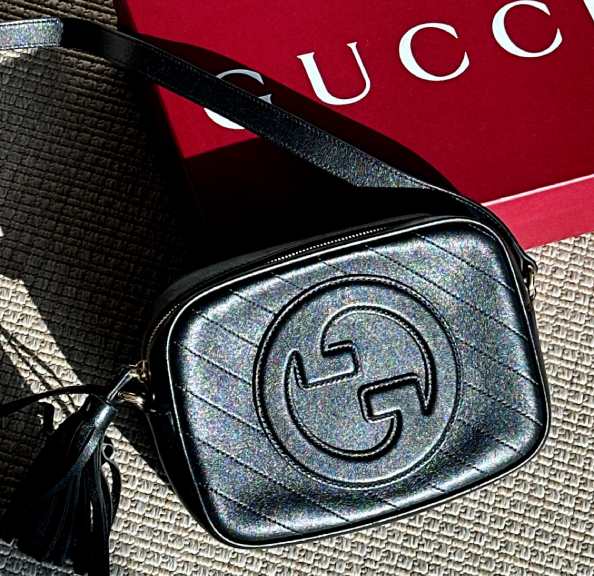 Foto de Tiracolo Gucci Blondie uma das novidades de bolsas italianas de luxo no etiquta unica.