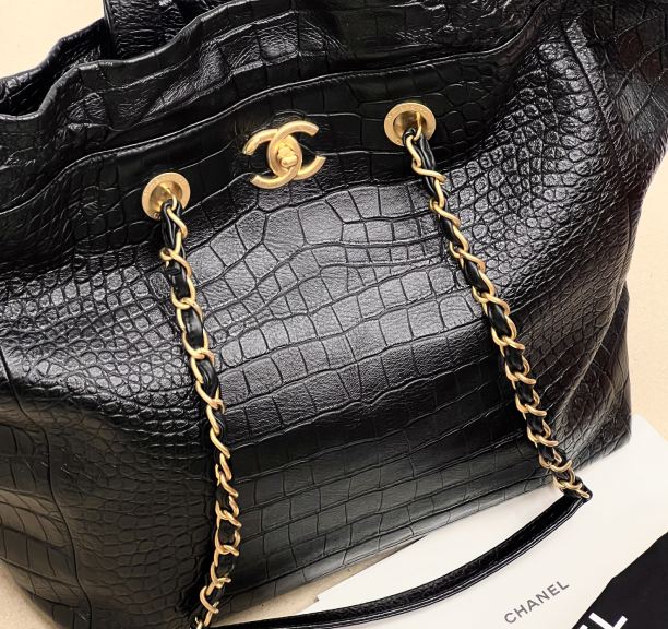Foto de shopping bag de luxo.