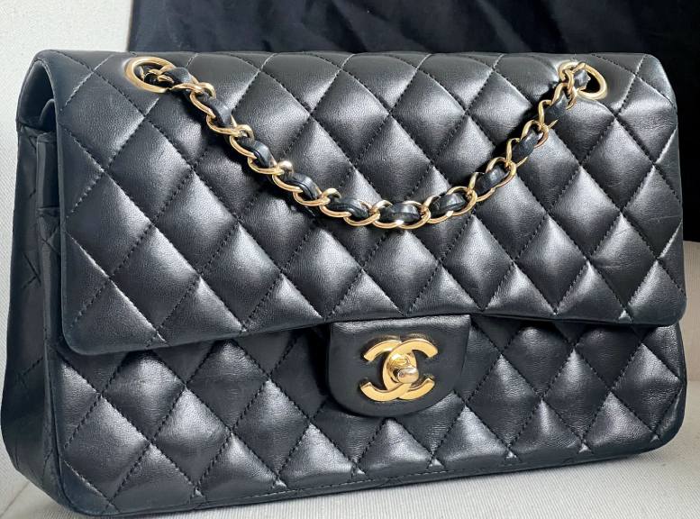 Foto de Bolsa Chanel na Semana do Cliente do Etiqueta Únia, modelo double flap.