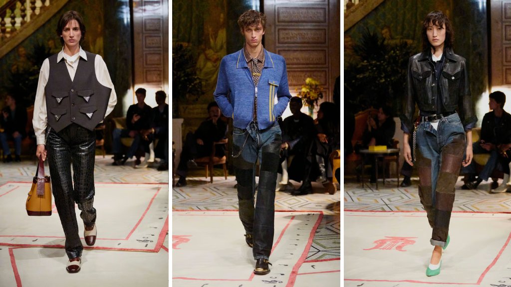 Desfile na Semana de Moda de Milão 2026.