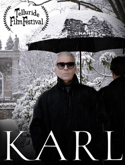 Foto do cartaz do novo documentário Karl sobre Karl Lagerfeld dirigido por Nick Hooker,