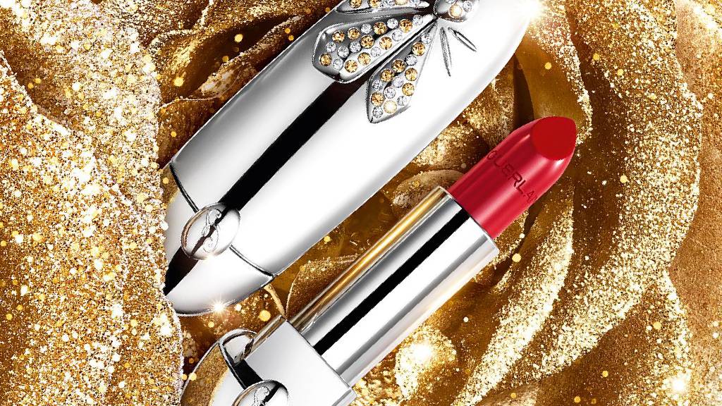 Foto de um dos batons mais caros do mercado de luxo, Guerlain Rouge G que custa cerca de 1595 reais.