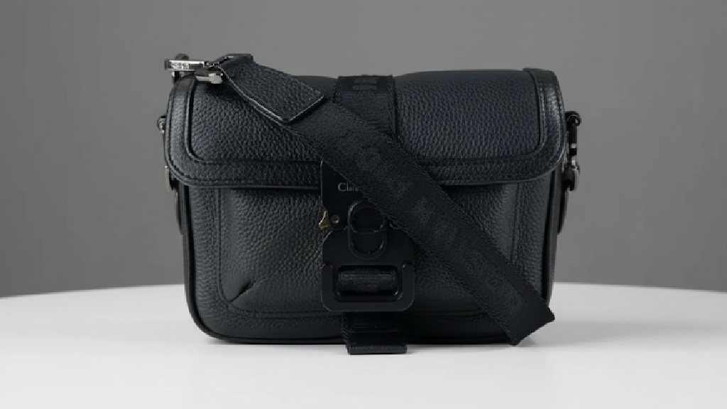 Foto de bolsa masculina dior uma das novidades de luxo para os homens no etiqueta única.