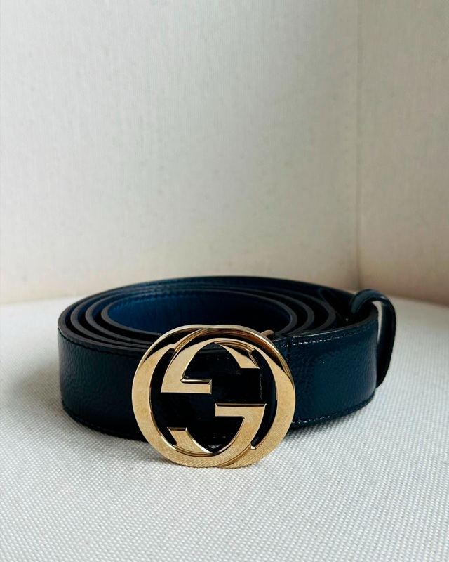 Cinto Gucci G Interlocking. Clique na imagem e confira mais modelos!