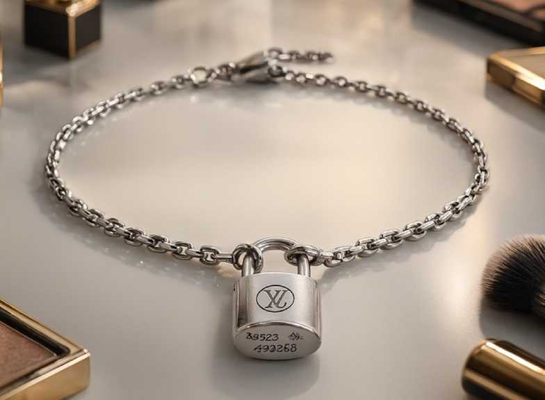 Foto de pulseira LV Lockit na Black week.