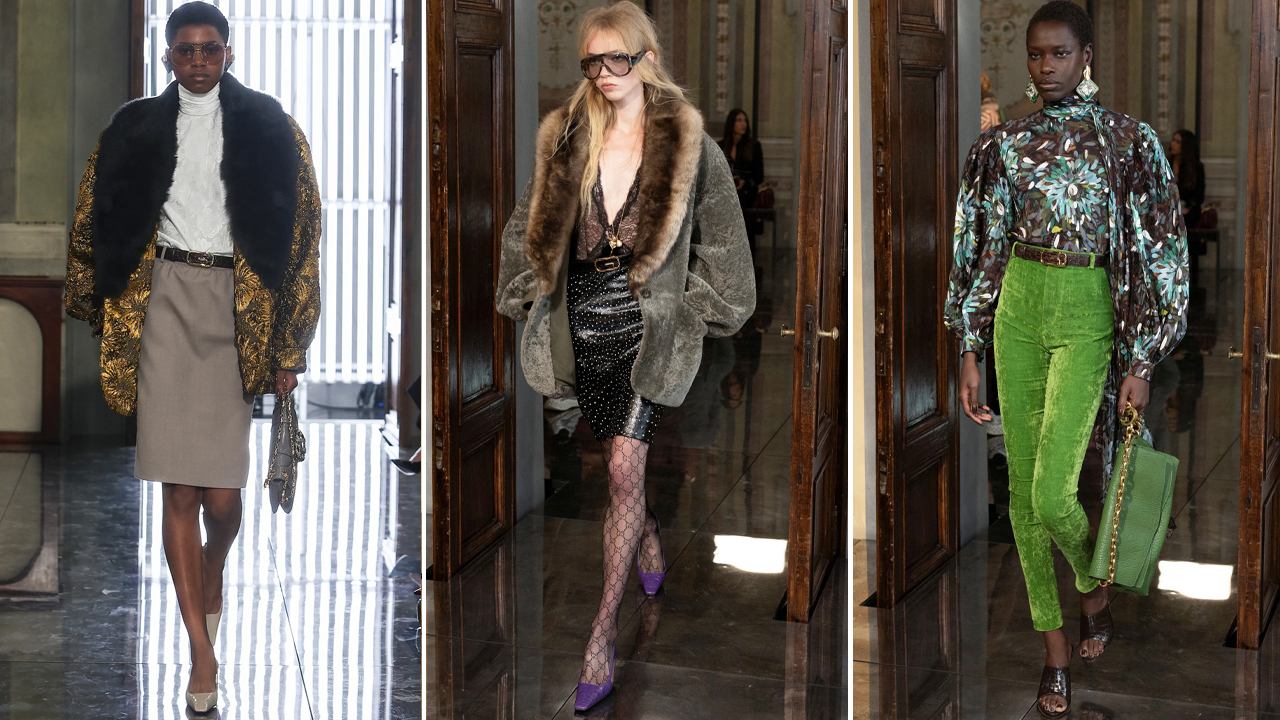 Desfile Gucci Cruise 2026. (Fotos: Reprodução/Vogue Runway)