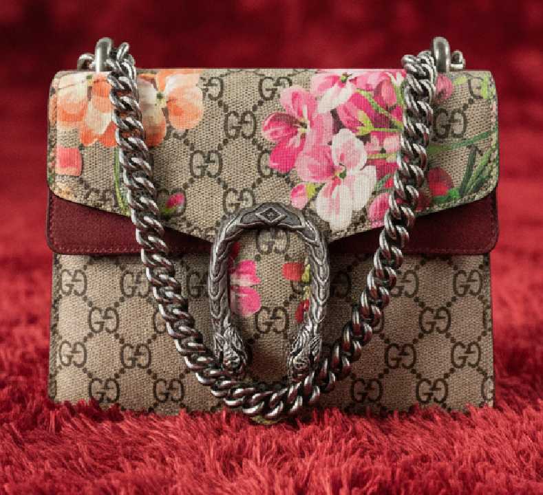 Foto de uma Bolsa Gucci na Black Friday do Etiqueta Única, modelo Dionysus.