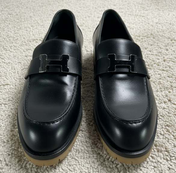 Foto do Mocassim Hermès modelo Faubourg.