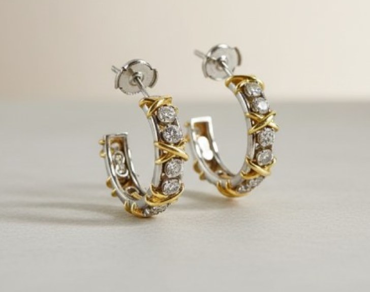 Foto de Brincos Tiffany um dos acessórios de luxo presenteáveis no Black Month.