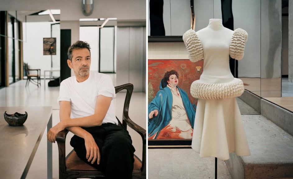 Montagem de fotos de Pieter Muller apontado como Novo Diretor Criativo da Versace.