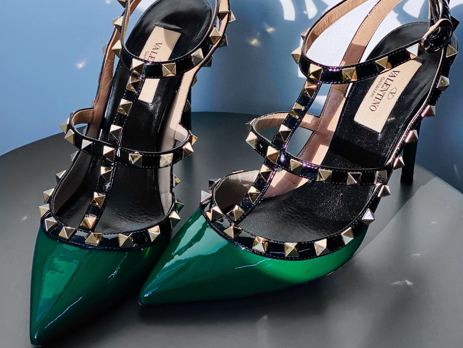 Foto de Scarpin Valentino Rockstud.