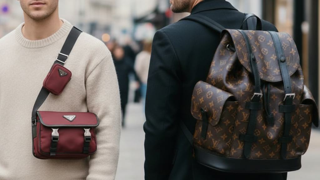 As novidades em bolsas masculinas de luxo que estão dominando a moda masculina. Marcas icônicas, modelos atuais e apostas que valem o investimento.