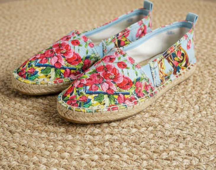 Foto da Alpargata Dolce & Gabbana Floral Multicolor.