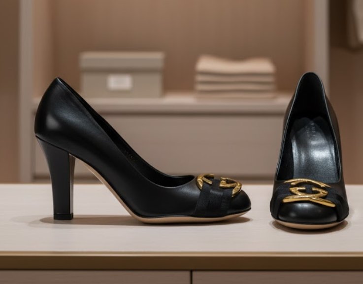 Foto de Scarpin da Gucci Elegante na Summer Sale.