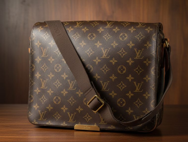 Foto de Bolsa Masculina Louis Vuitton Messenger Abbesses Monogram.