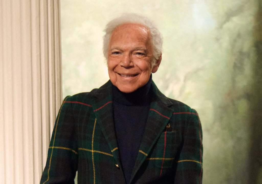 Foto do estilista Ralph Lauren que vai desenvolver mais a sustentabilidade em sua marca de luxo.