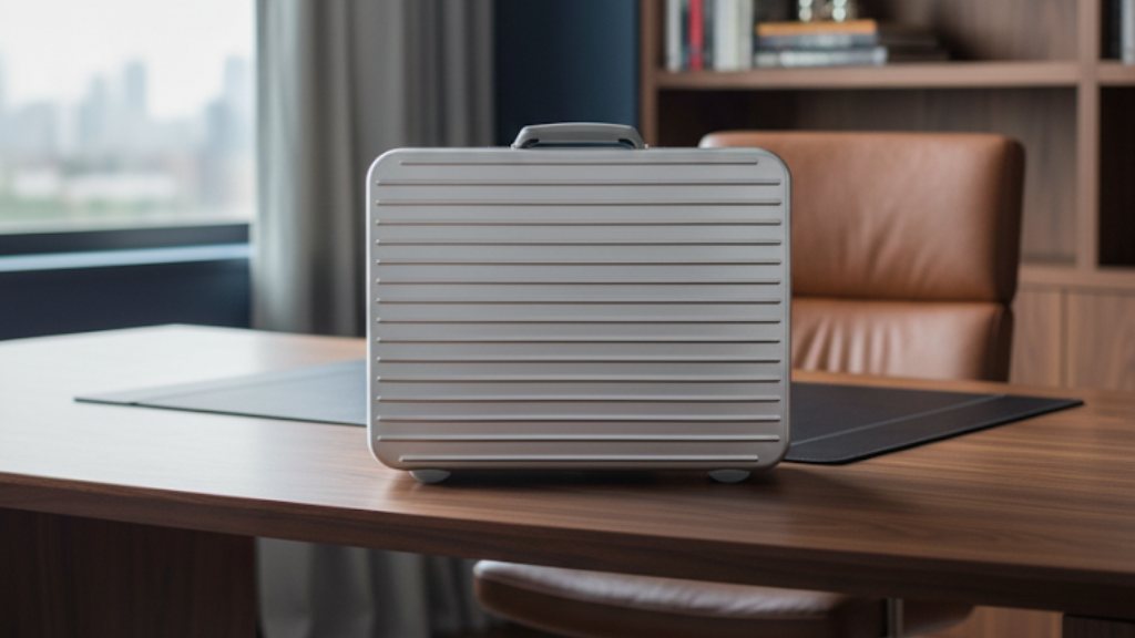 Foto de Pasta Rimowa Attachè Alumínio Masculina.