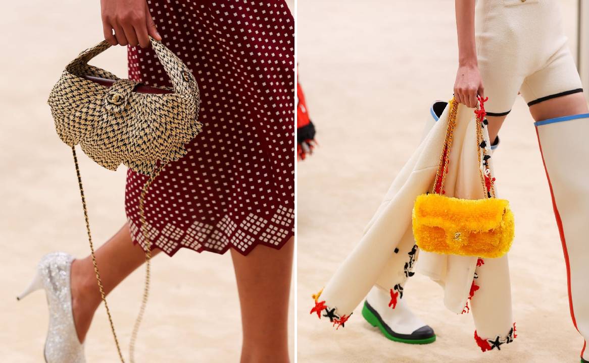Bolsas Desfile Cruise Chanel 2027 por Matthieu Blazy.