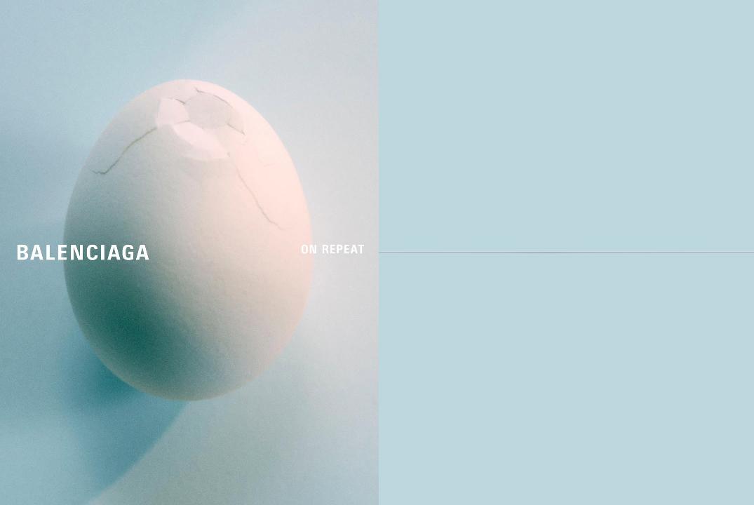 Campanha Balenciaga On Repeat.