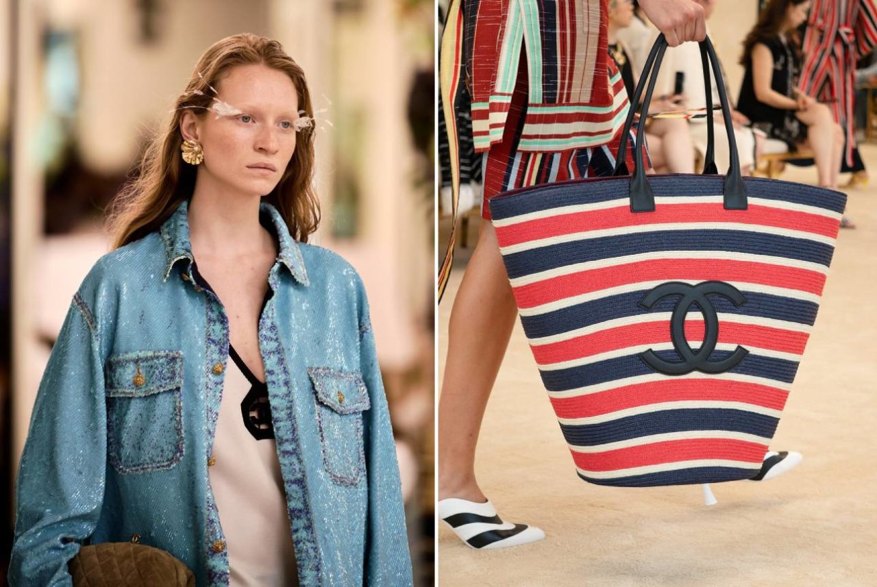 Foto de desfile da chanel, a marca mais quente de 2026.