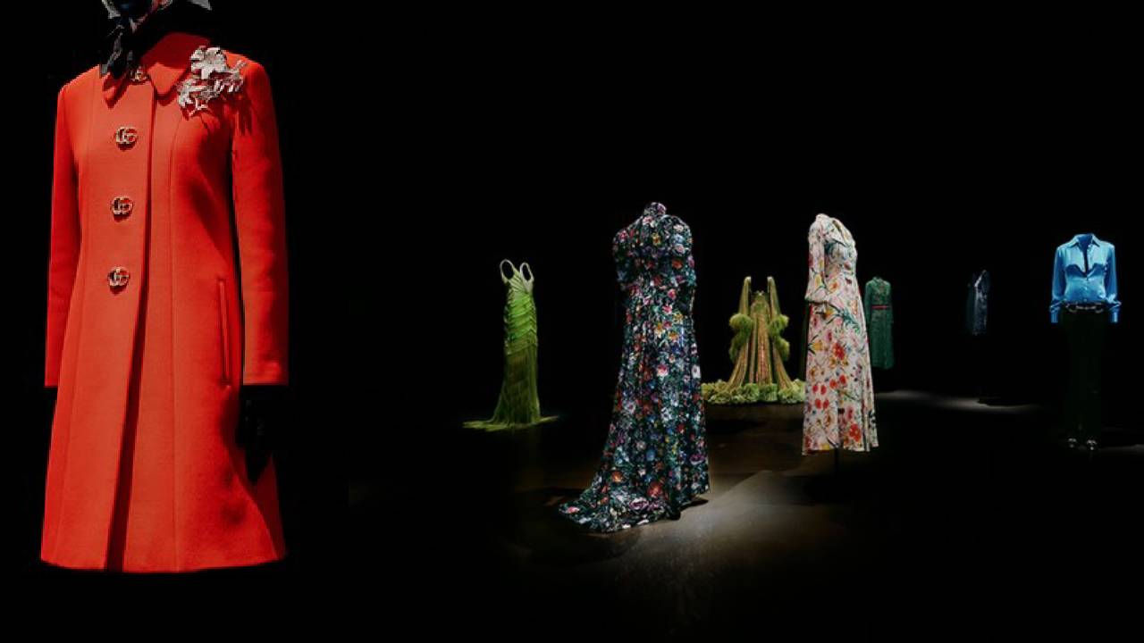 exposição no palazzo Gucci.