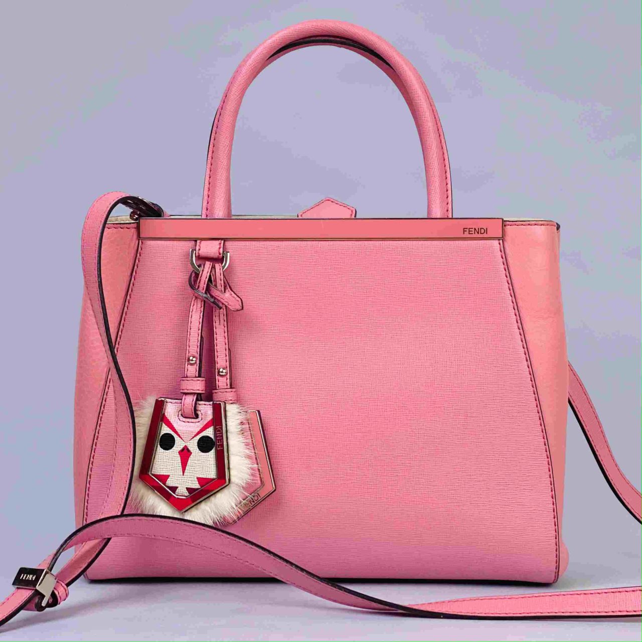 Bolsa feminina de luxo fendi 2jours.