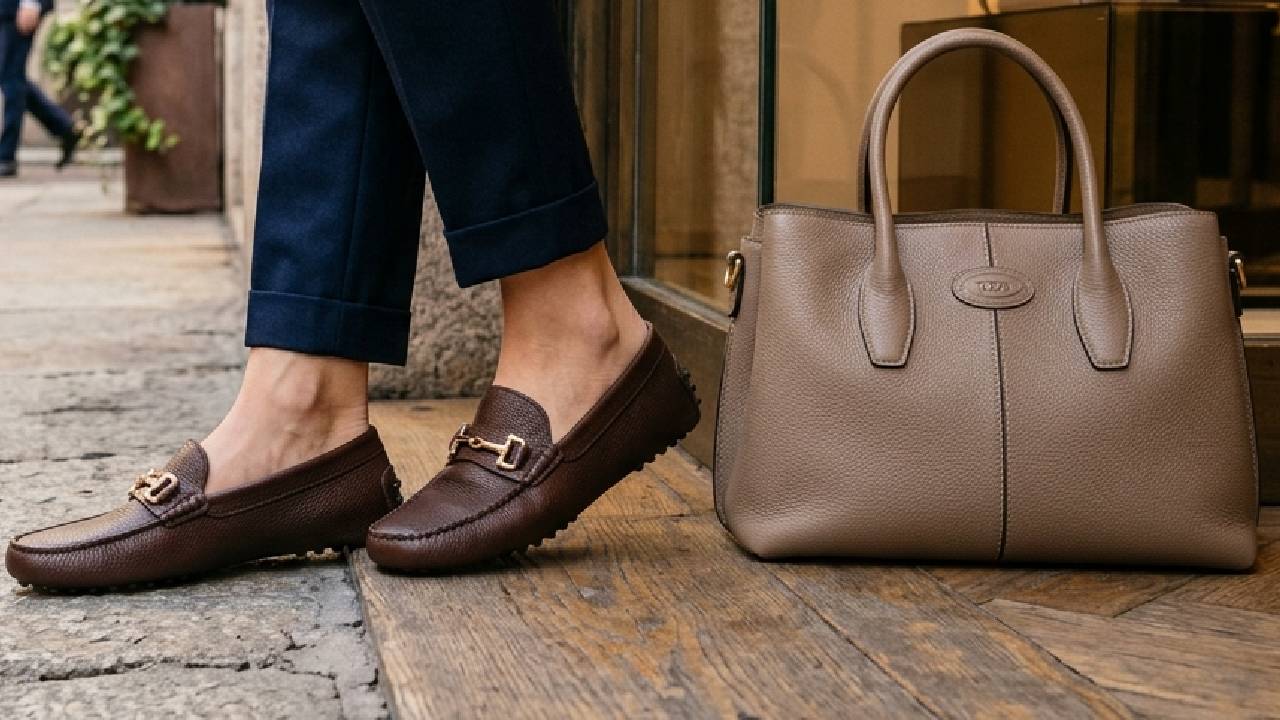 Descubra tudo sobre a Tod’s, a marca italiana de luxo conhecida por seus mocassins icônicos, bolsas sofisticadas e tradição artesanal.