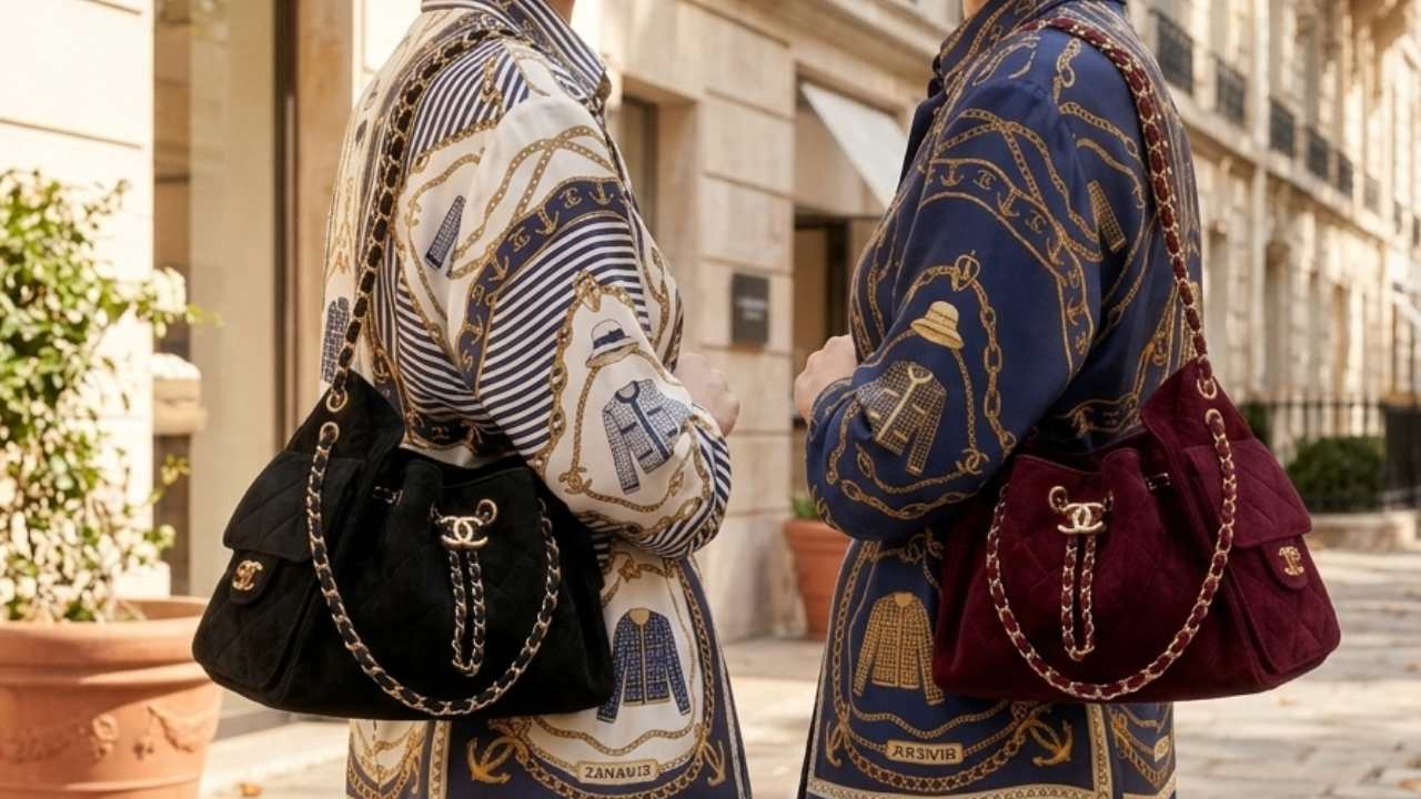 Descubra como a campanha da nova bolsa Chanel 25 com Margot Robbie e Kylie Minogue virou um fenômeno fashion até no mercado second hand.