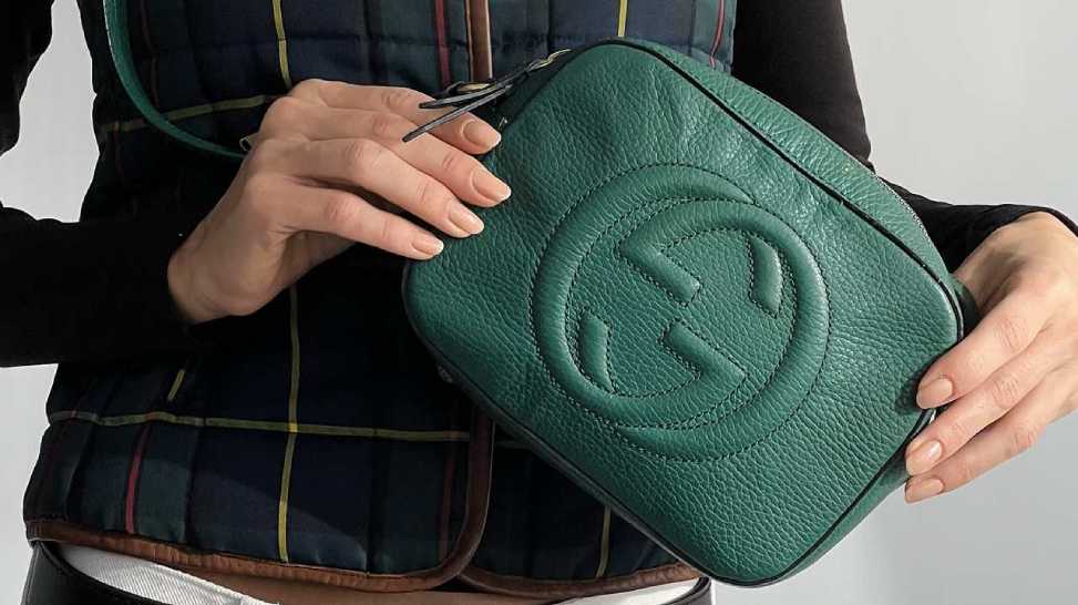 Foto da disco soho, uma das bolsas Gucci que vale a pena revender em 2026.