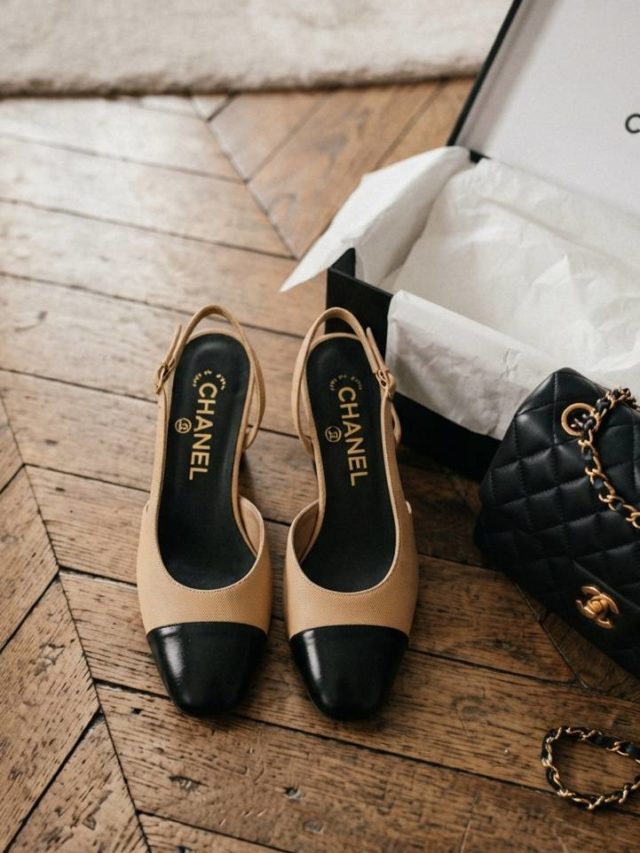 Sapato Bicolor da Chanel: História do Clássico Slingback