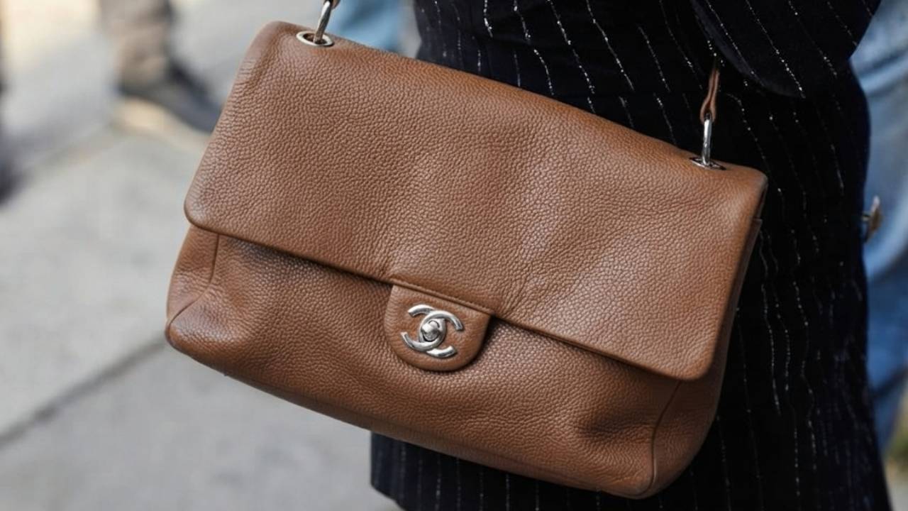 Bolsa tiracolo de luxo Chanel 26A de matthieu blazy,