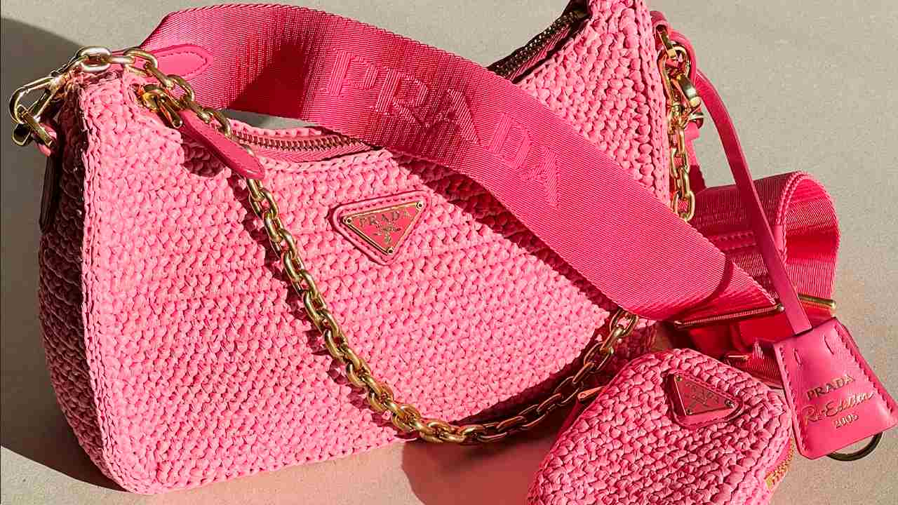 Bolsa de luxo da Prada.