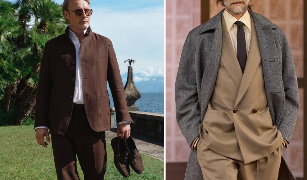 tenos, casacos, gravatas e paletós masculinos da marca Ermenegildo Zegna.