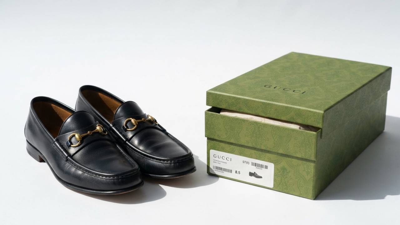 Sapato masculino gucci horsebit.
