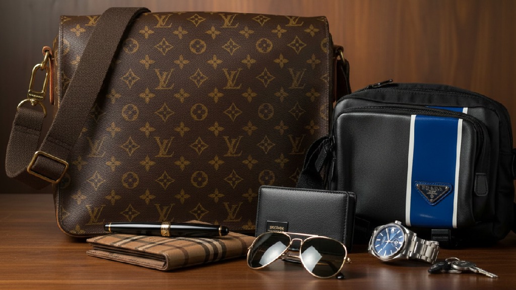 Acessórios de luxo das marcas masculinas mais desejadas em 2026.