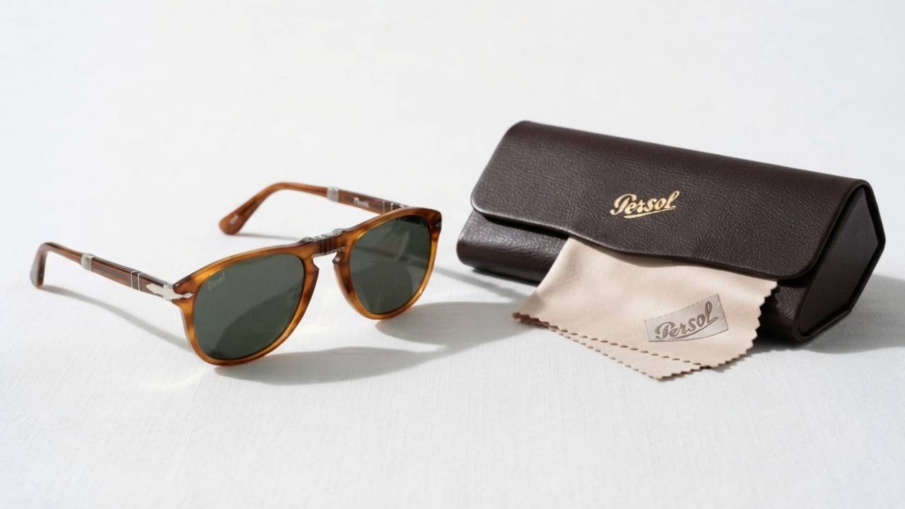 óculos masculino de luxo da marca persol.