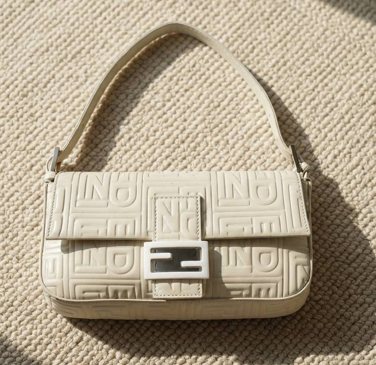 Foto de bolsa Fendi vintage dos anos 2000 seminova em excelente estado de conservação.