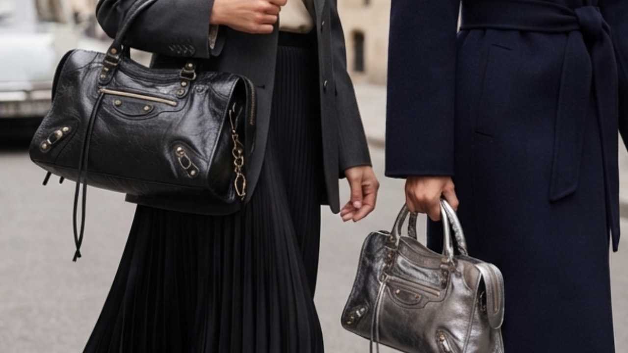 Bolsas Balenciaga City na Semana Cliente 2026.